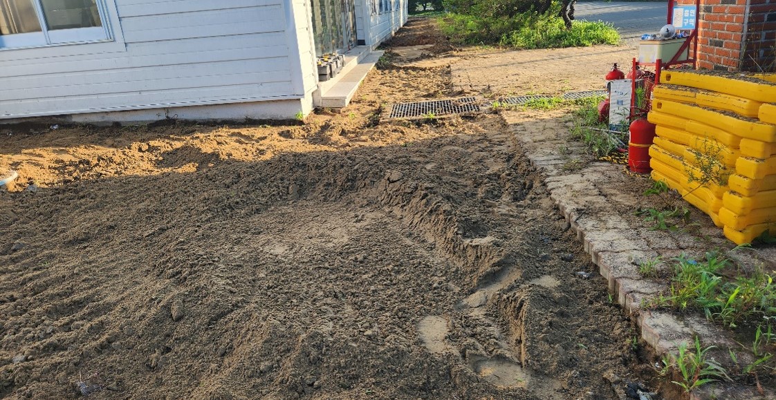 콘크리트 집수정 설치